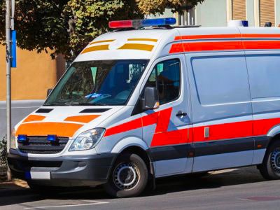 ambulanza di tipo a Zapponeta