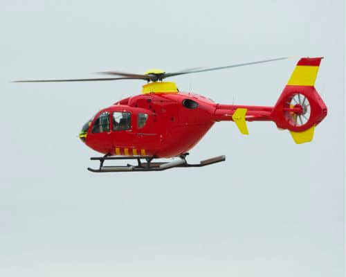 elitrasporto sanitario da Zapponeta