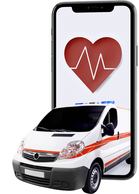 mutua ambulanza mockup